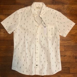 The Short Sleeve Jack - Tree Top Poplin  Medium 40